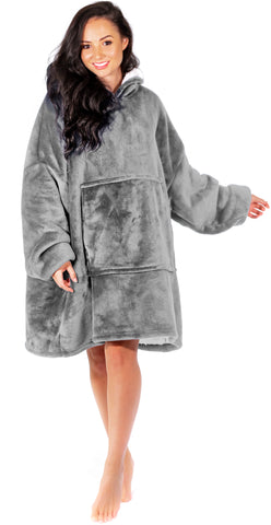 Blanket Hoodie - Grey